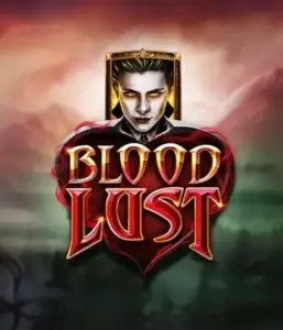 The captivating game interface of Blood Lust, showcasing elegant vampire icons against a mysterious nocturnal landscape. Highlighted in this image is the slot's eerie charm, alongside its innovative game mechanics, making it an enticing choice for those fascinated by the vampire genre.